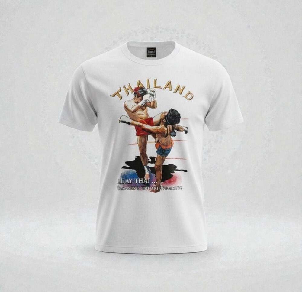 The King Thailand Muay Thai Boxing The Art of Fighting Graphic T-Shirt